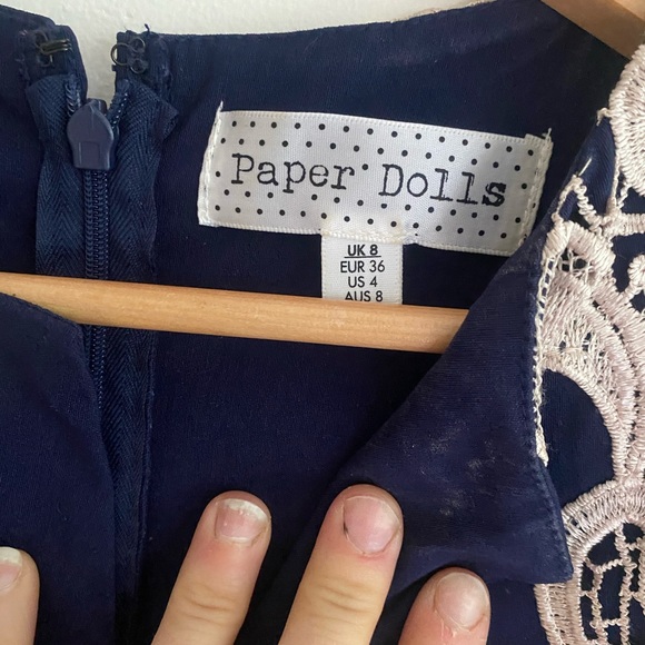 ModCloth Lakeside Libations Paper Dolls Lace Cocktail Dress - Picture 6 of 9